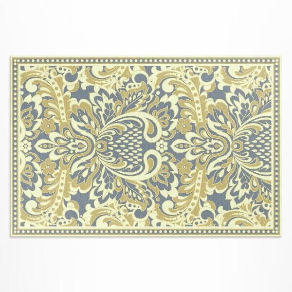 Covor de vinil acasă Ornament floral exotic