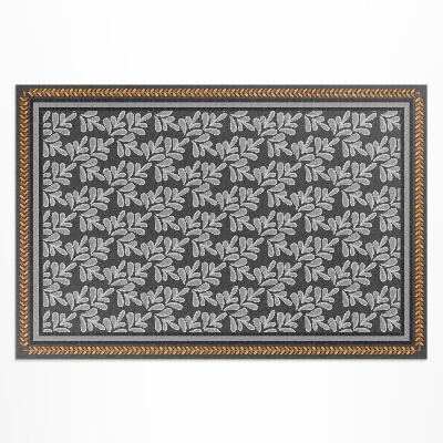 Covor interior din vinil Plaid floral motiv floral
