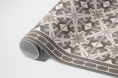Covor de vinil acasă Plăci decorative geometrice romboidale