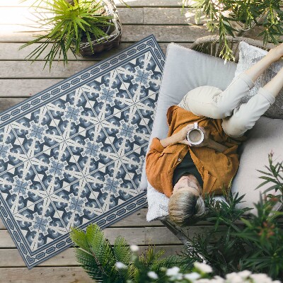 Covor interior din vinil Plăci decorative geometrice romboidale