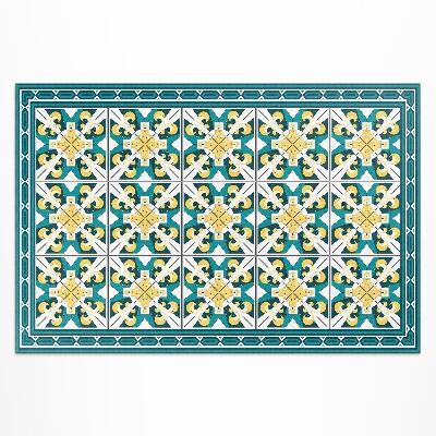 Covor de vinil Plăci colorate cu romburi geometrice