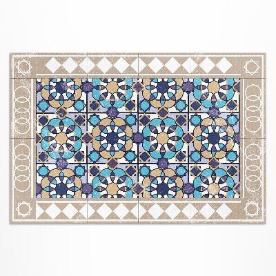 Covor interior din vinil Rhomba cube worn tiles