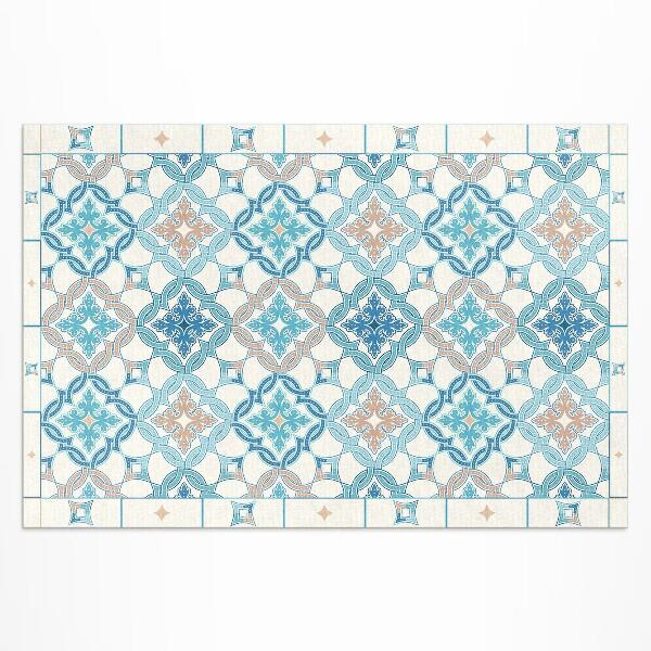 Covor interior din vinil Plăci decorative cu țesătură geometrică