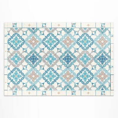 Covor interior din vinil Plăci decorative cu țesătură geometrică