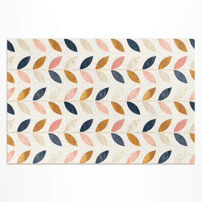 Covor interior din vinil Frunze fine acuarelă stil boho