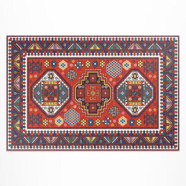 Covor interior din vinil Model decorativ turcesc imitație de țesătură