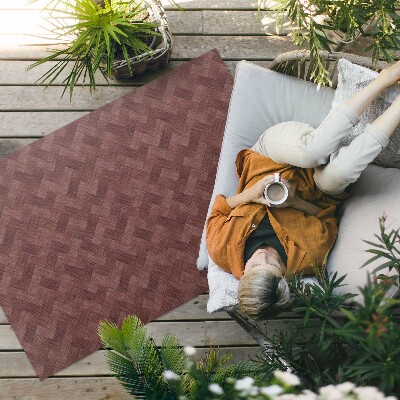 Covor de vinil Parchet împletit model trendy în formă de heringbone