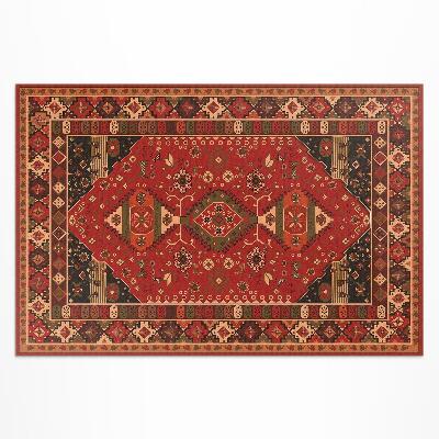Covor interior din vinil Motive florale vintage în stil antic