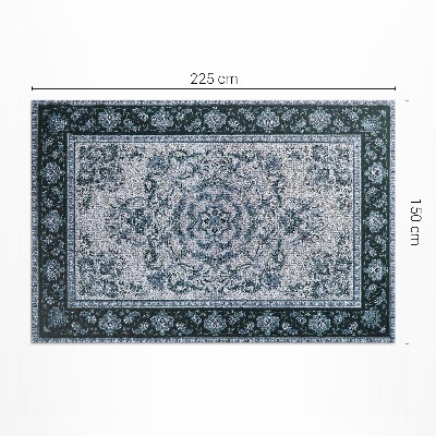 Covor de vinil acasă Motive florale în stil persan clasic