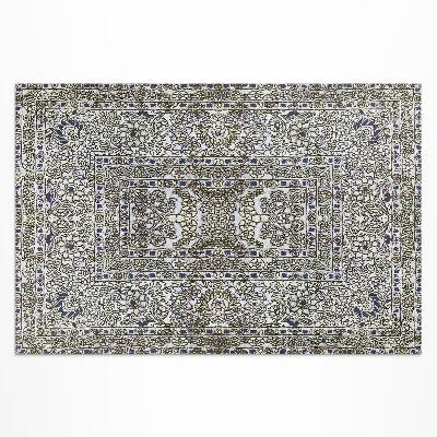 Covor de vinil acasă Grafic liniar vintage gri