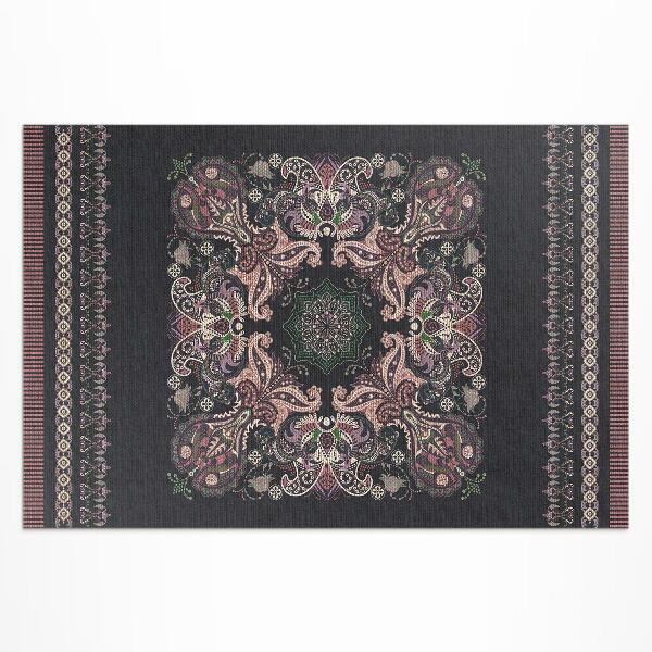 Covor interior din vinil Model floral ornamental elegant