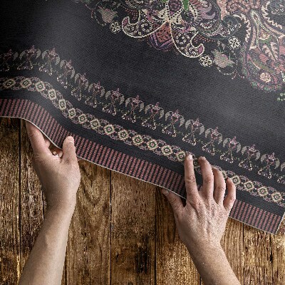 Covor interior din vinil Model floral ornamental elegant