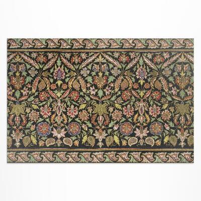 Covor interior din vinil Antique vintage floral floral pattern