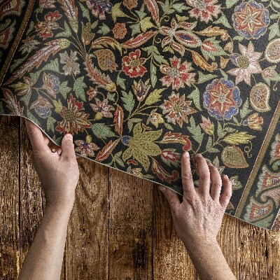 Covor interior din vinil Antique vintage floral floral pattern