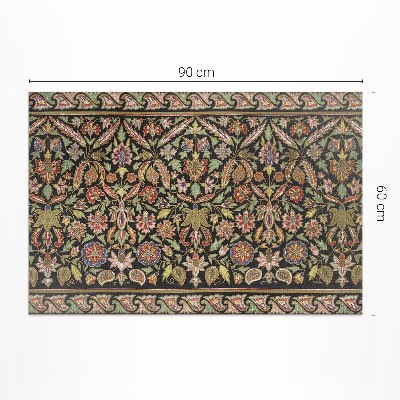 Covor interior din vinil Antique vintage floral floral pattern