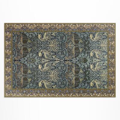 Covor de vinil acasă Păun și dragon William Morris