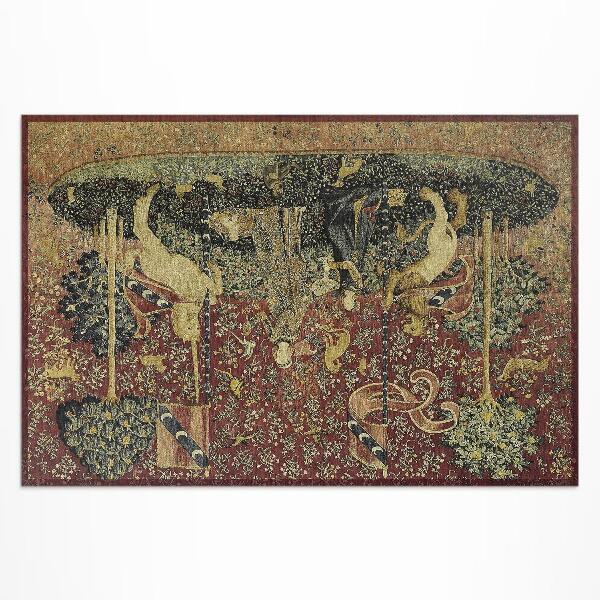 Covor de vinil Imitație țesătură medievală de epocă