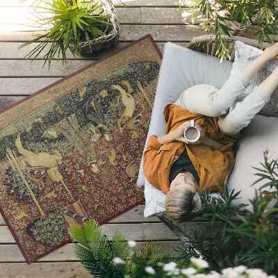 Covor de vinil Imitație țesătură medievală de epocă