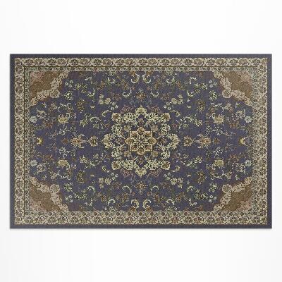 Covor interior din vinil Model ornamental floral vintage