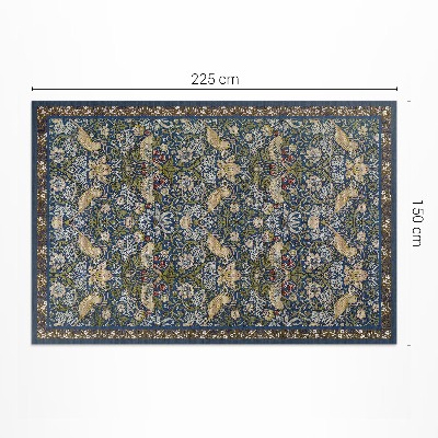 Covor de vinil acasă Hoț de căpșuni William Morris