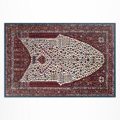 Covor interior din vinil Model de design ornamental cu detalii
