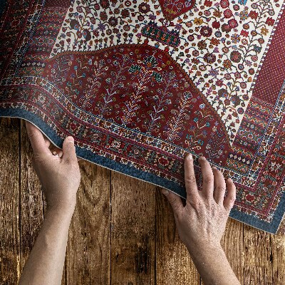 Covor interior din vinil Model de design ornamental cu detalii