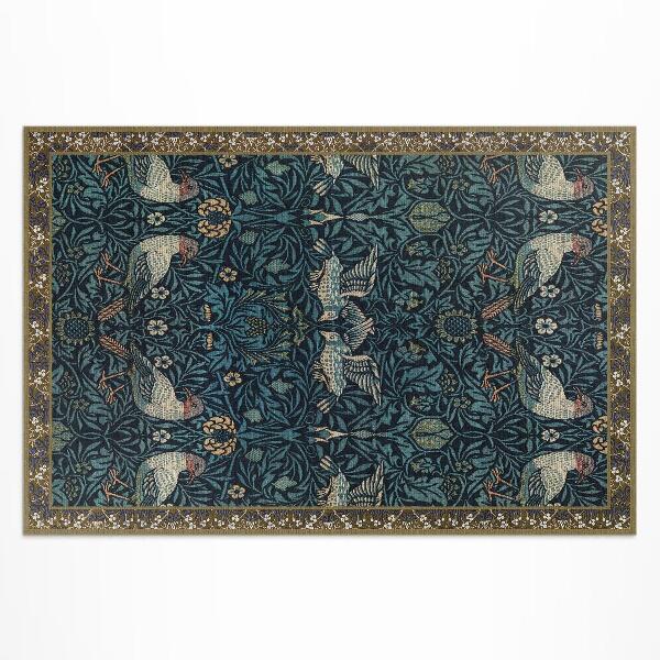 Covor interior din vinil Pasăre în câmp de William Morris