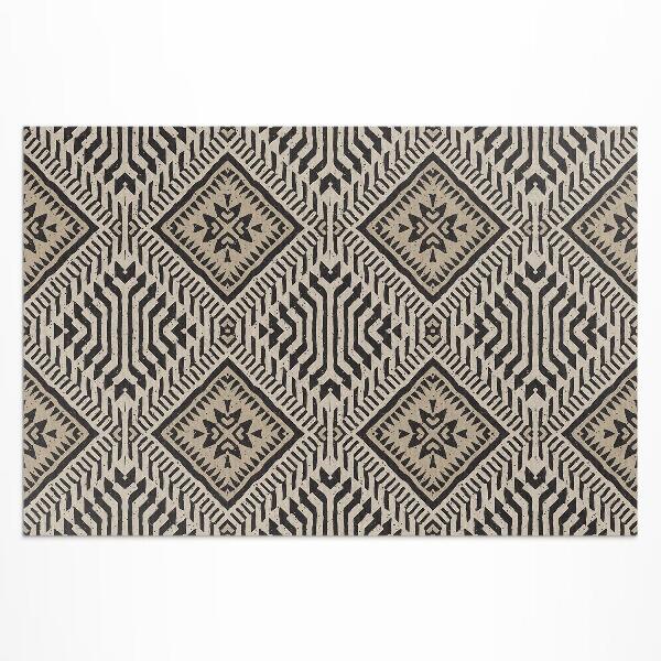Covor de vinil acasă Design indian cu ornamente boho