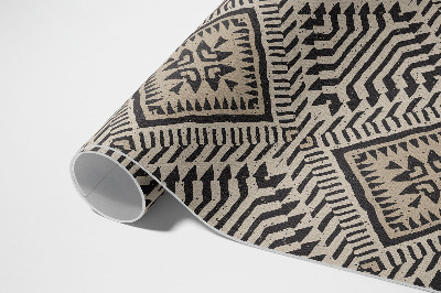 Covor de vinil acasă Design indian cu ornamente boho
