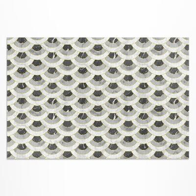 Covor de vinil Piatră solzi marmură model regulat