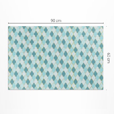 Covor de vinil acasă Mozaic albastru dale decorative