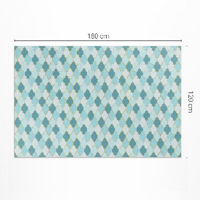 Covor de vinil acasă Mozaic albastru dale decorative
