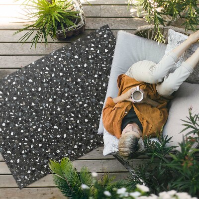 Covor interior din vinil Piatră decorativă din gresie întunecată