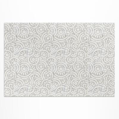 Covor de vinil acasă Forme orientale abstracte linii boho