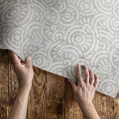 Covor de vinil acasă Forme orientale abstracte linii boho