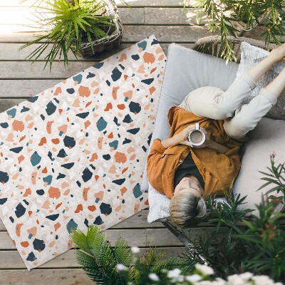 Covor interior din vinil Piatră decorativă din gresie pastelată în stil boho