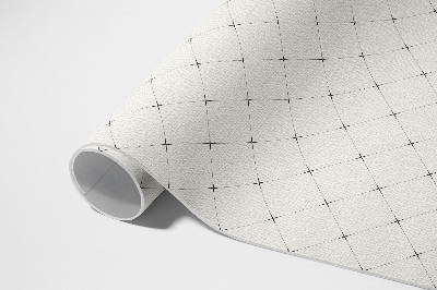 Covor interior din vinil Plăci subtile pătrate luminoase