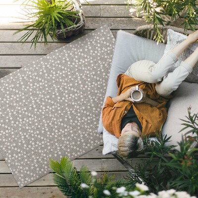 Covor de vinil Pajiște cu flori model boho delicat