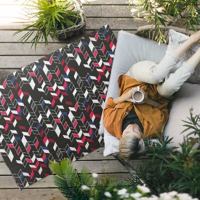 Covor de vinil acasă Design modern model geometric trendy