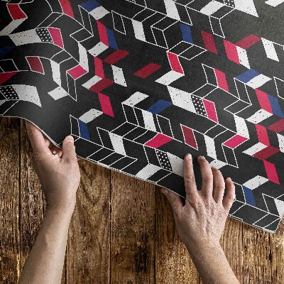 Covor de vinil acasă Design modern model geometric trendy