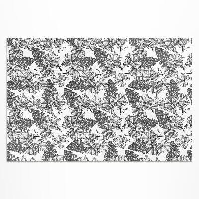 Covor interior din vinil Schiță de viță de vie în stil vintage