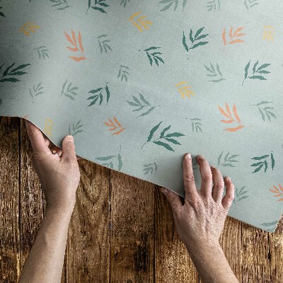 Covor de vinil acasă Ramuri mici motive florale boho