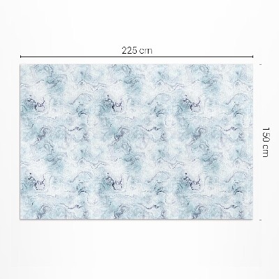 Covor de vinil acasă Scurgere de cerneală abstracție elegantă