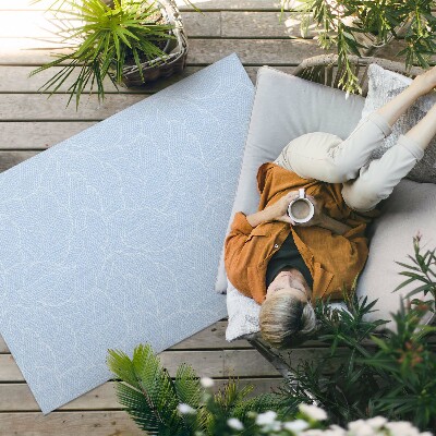 Covor interior din vinil Minimalist frunze model la modă
