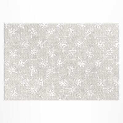 Covor de vinil Margarete boho delicate pe țesătură