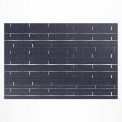 Covor de vinil acasă Parchet modern întunecat linii regulate