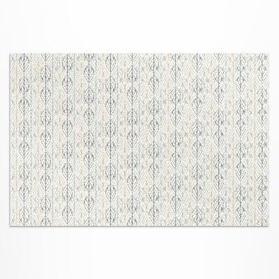 Covor interior din vinil Frunze regulate model oriental boho