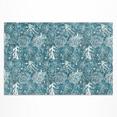 Covor de vinil Model inspirat de flora și fauna marină