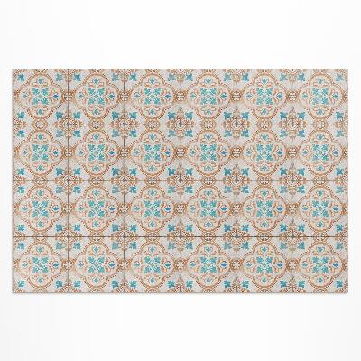 Covor de vinil Mozaic frumos cu design antic