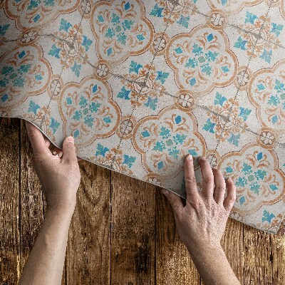 Covor de vinil Mozaic frumos cu design antic